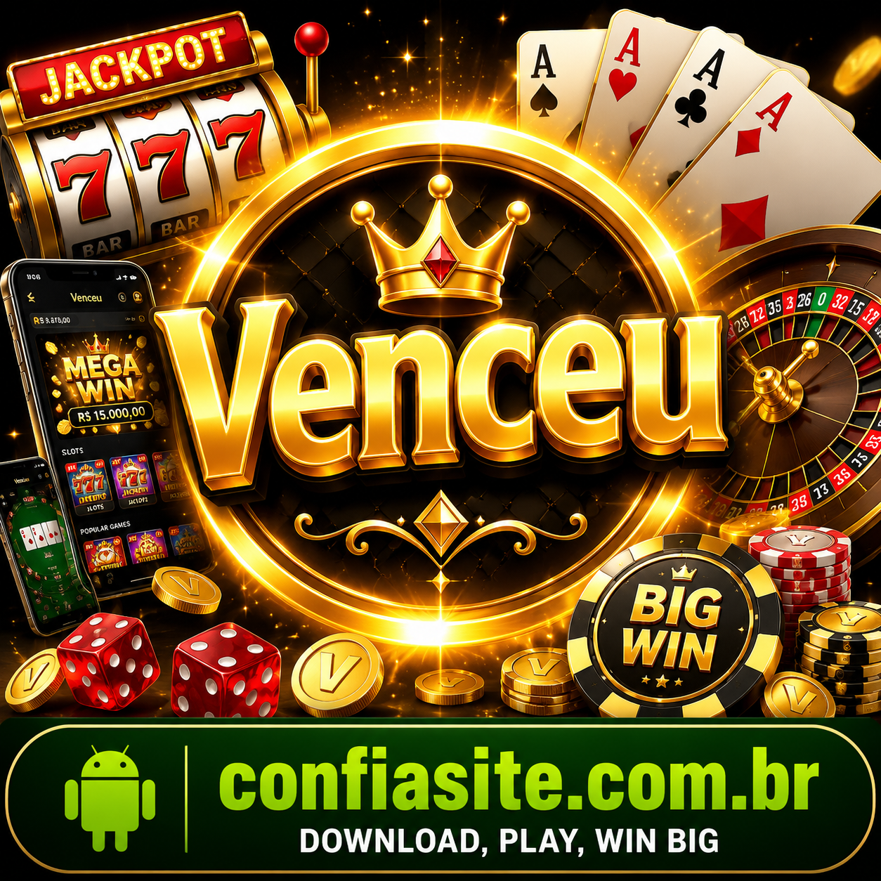 Venceu