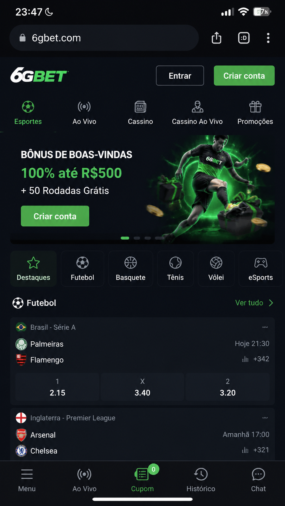 6gbet screenshot