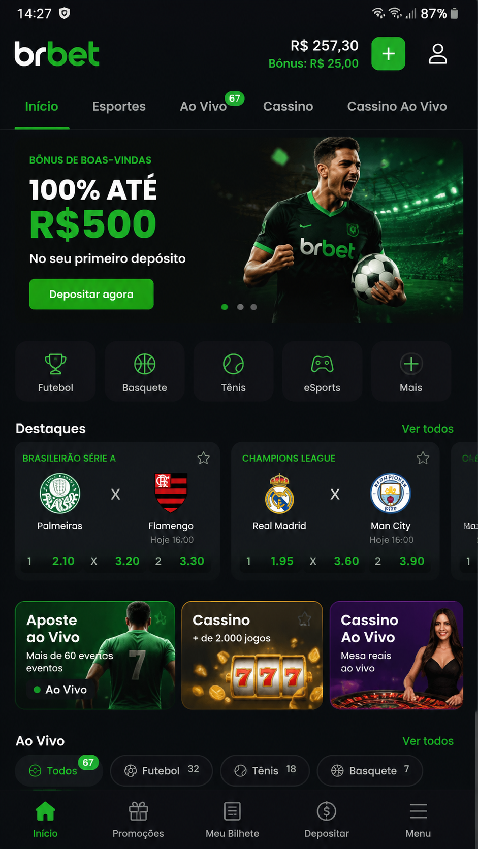 brbet screenshot