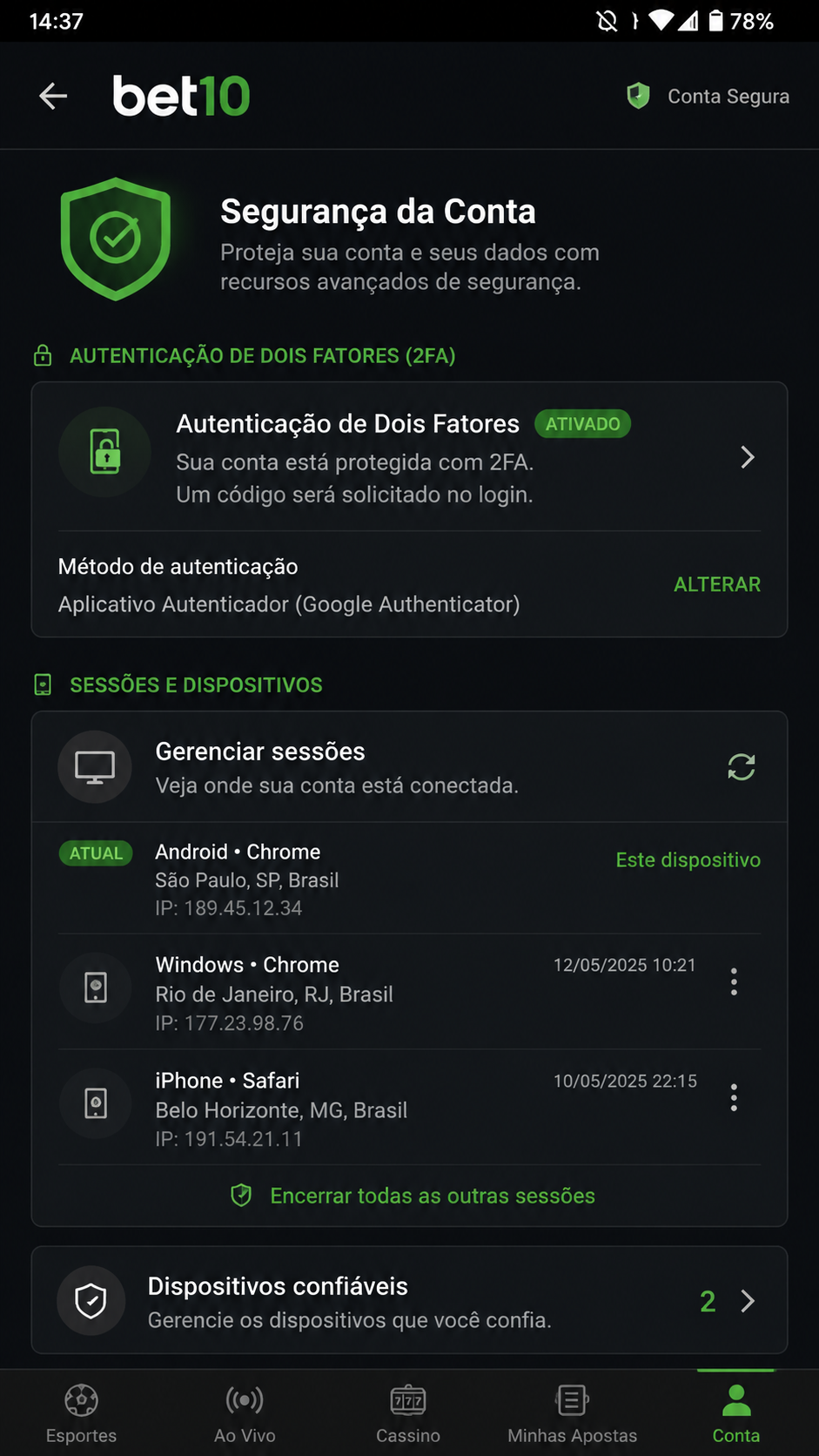 bet10 screenshot