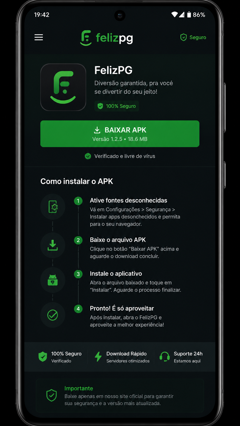 felizpg screenshot