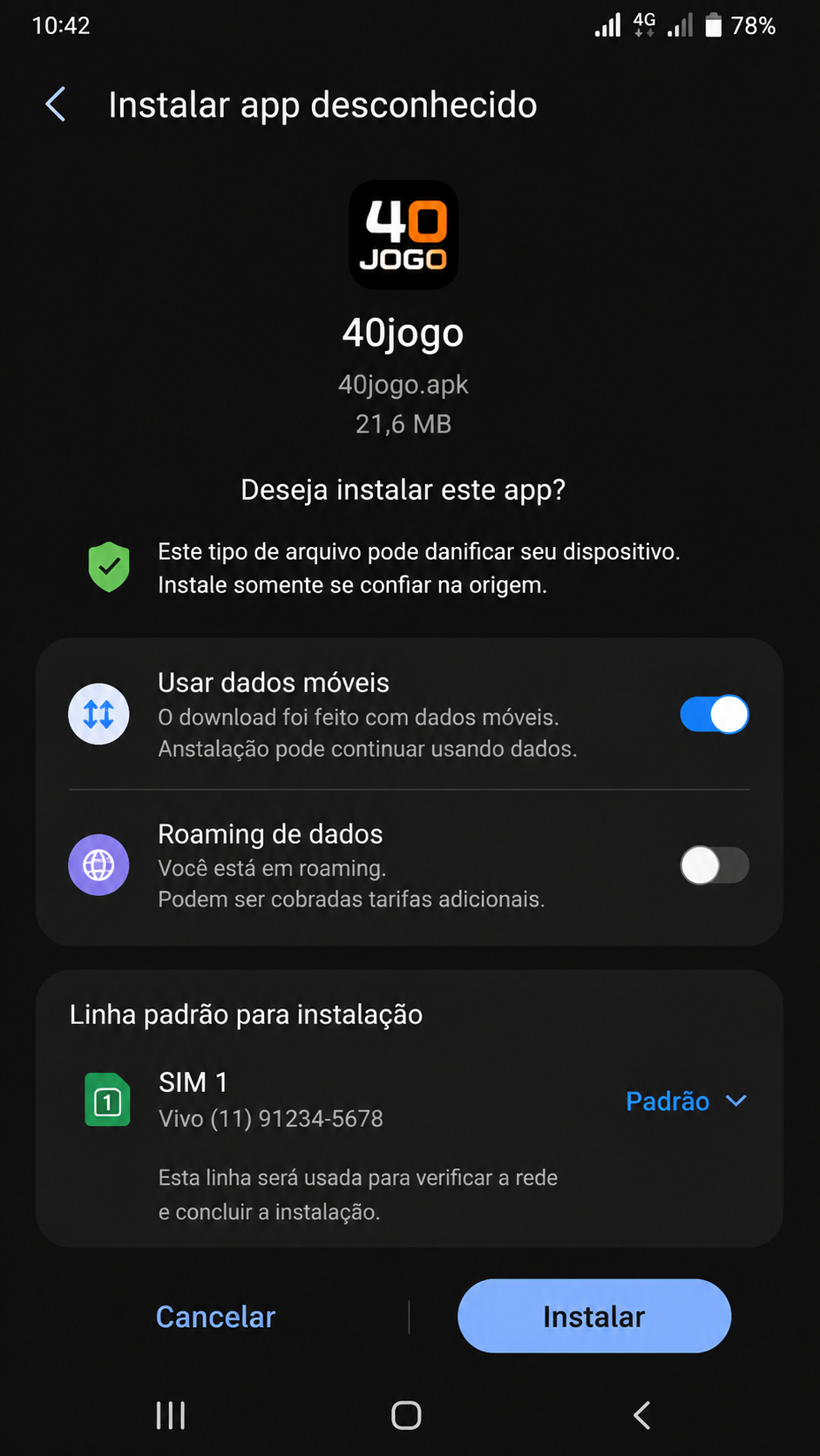 40jogo screenshot