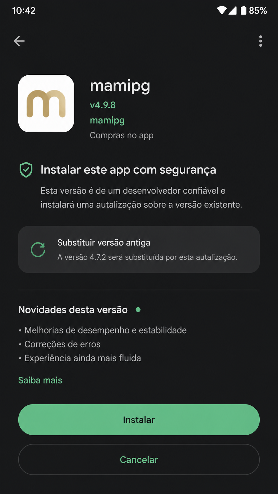 mamipg screenshot