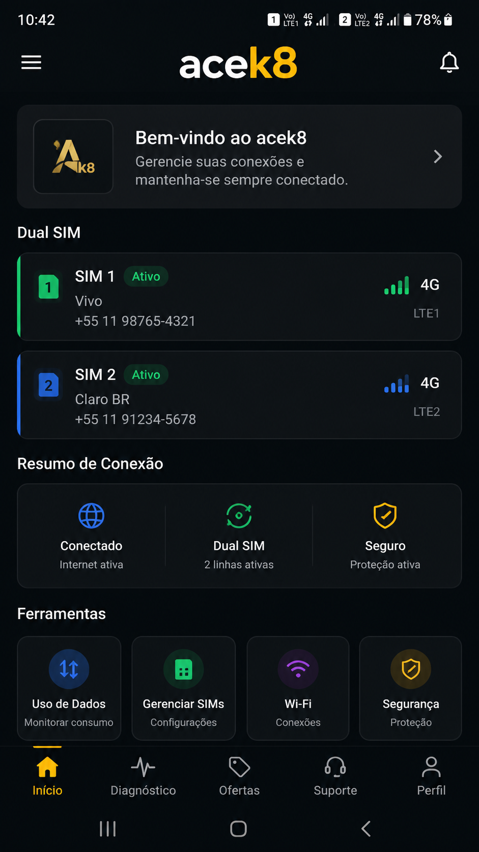 acek8 screenshot